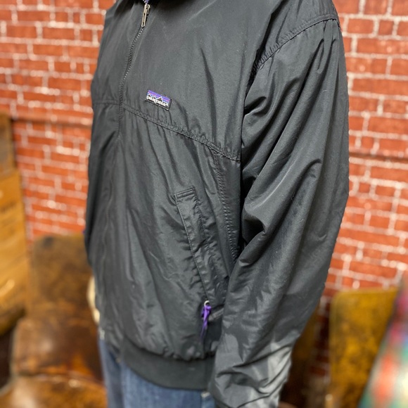 Patagonia vintage black nylon jacket size L - Picture 6 of 14